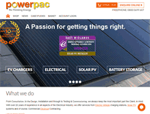 Tablet Screenshot of powerp.co.uk